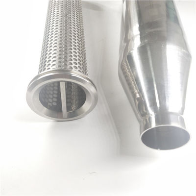 Filter Cair SS304 0.5um Stainless Steel Mesh Tube Filter