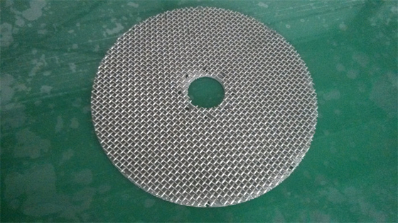 Sus304 30 Micron Wire Mesh Disc Untuk Oli Pelumas Hidraulik